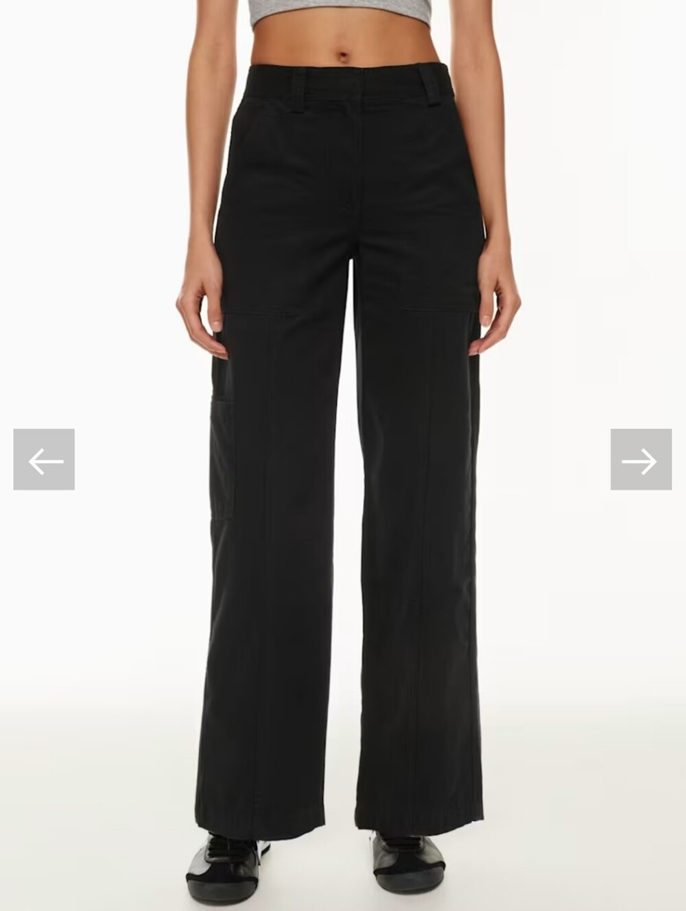 Aritzia Sunday Best Cargo Oscar Carpenter Wide Leg Utility Pants Size 4